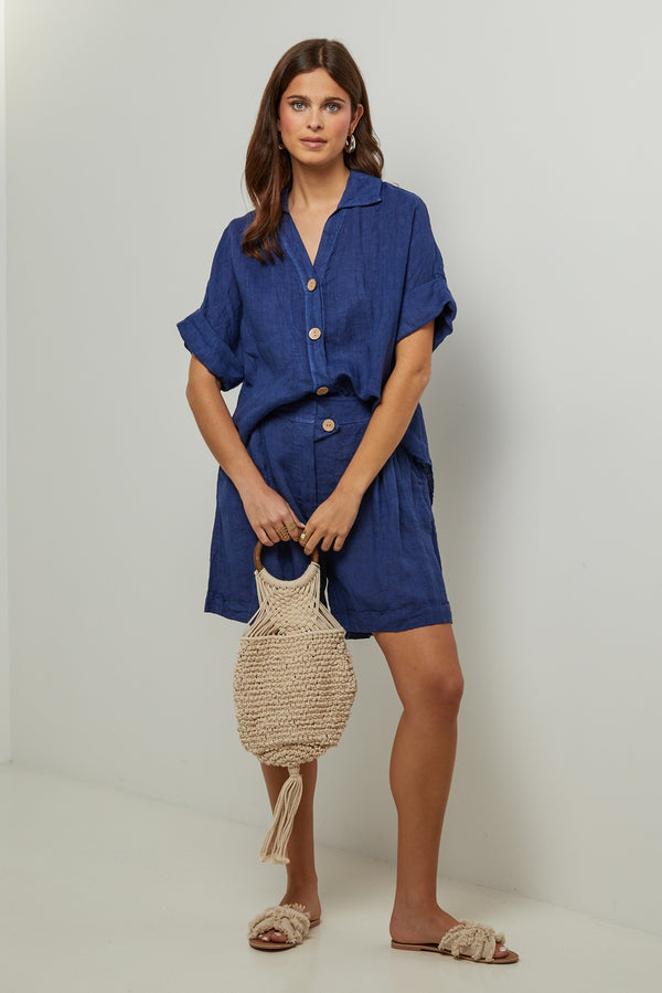 Shirt - Navy - Women
