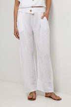 Pantalon - Blanc - Femme