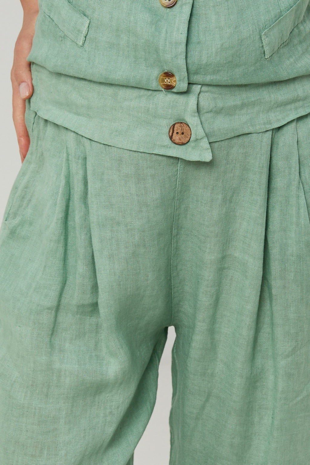 Pantalón - Verde - Mujer