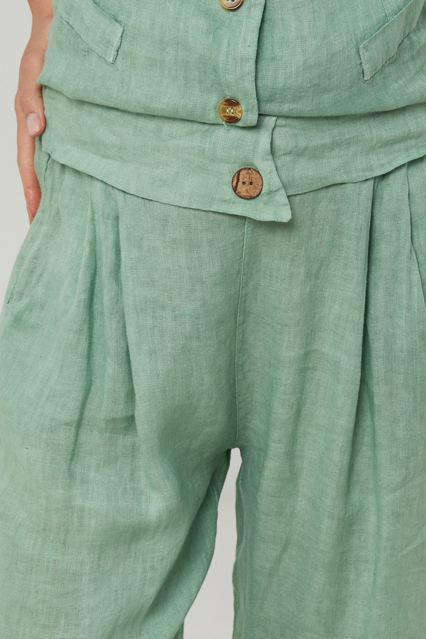 Pantalón - Verde - Mujer