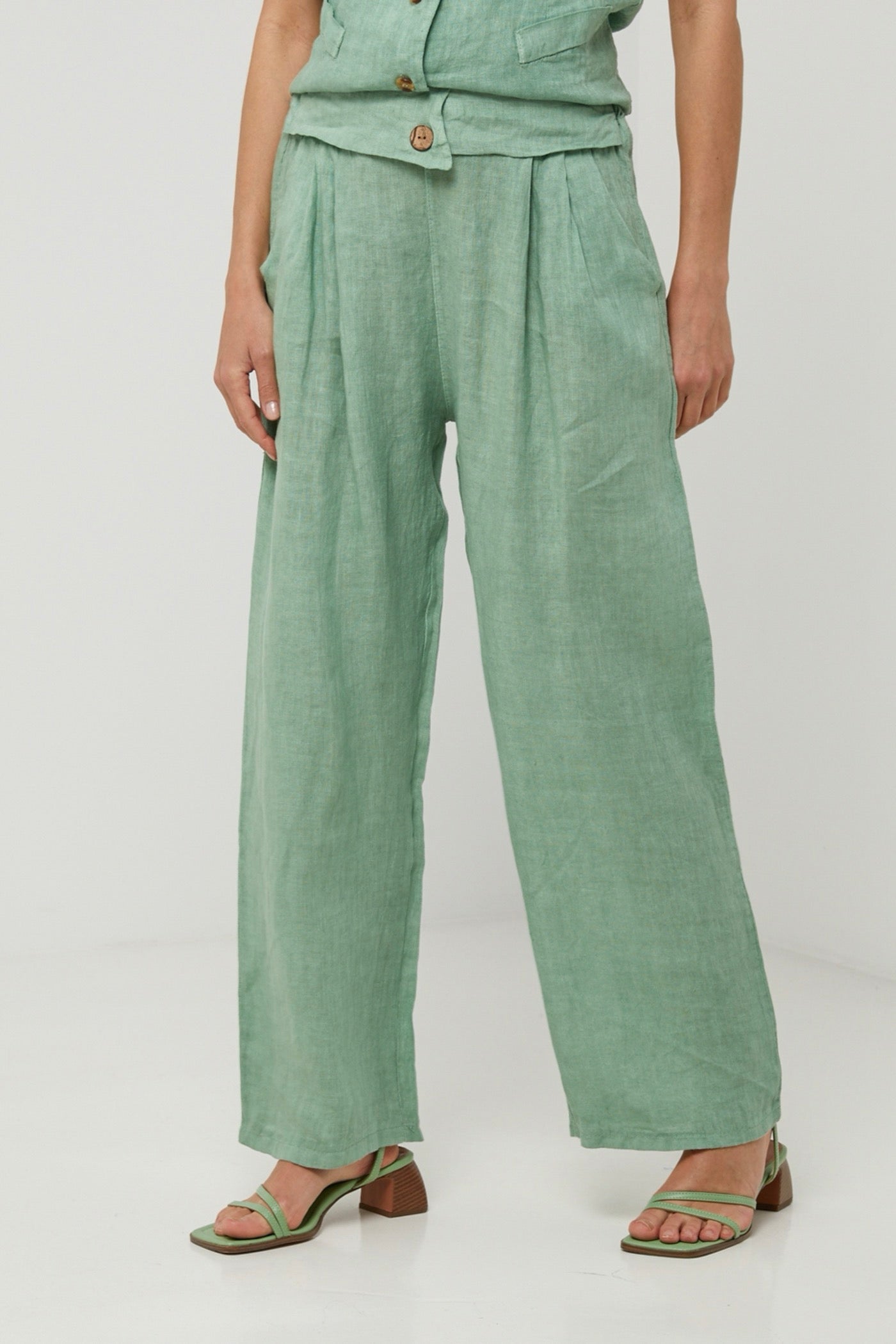 Pantalón - Verde - Mujer