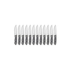 Hercule - Set 12 Couteaux Steak - Gris