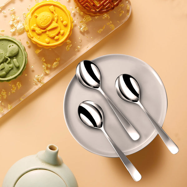 6 Gourmet Spoons - Gourmandine - Stainless Steel