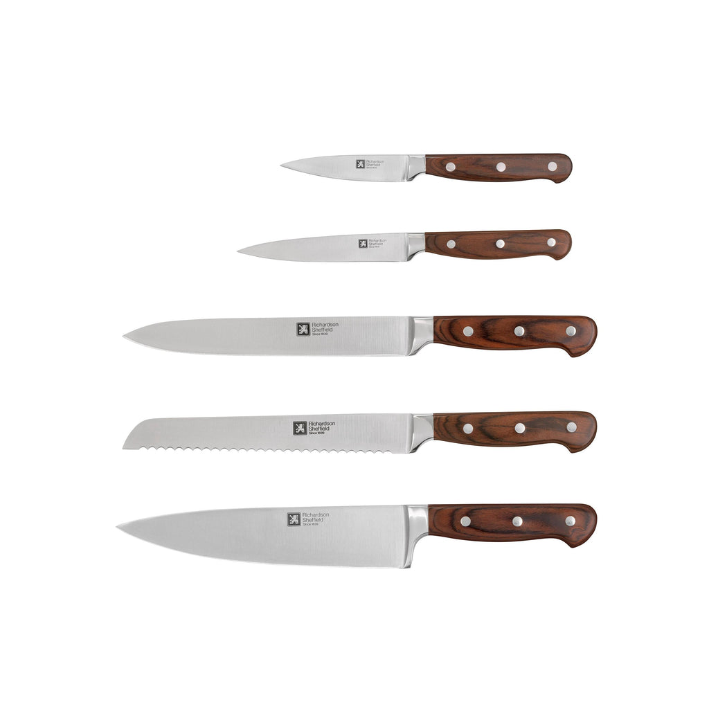 Virtuose - 5-Piece Kitchen Knife Block