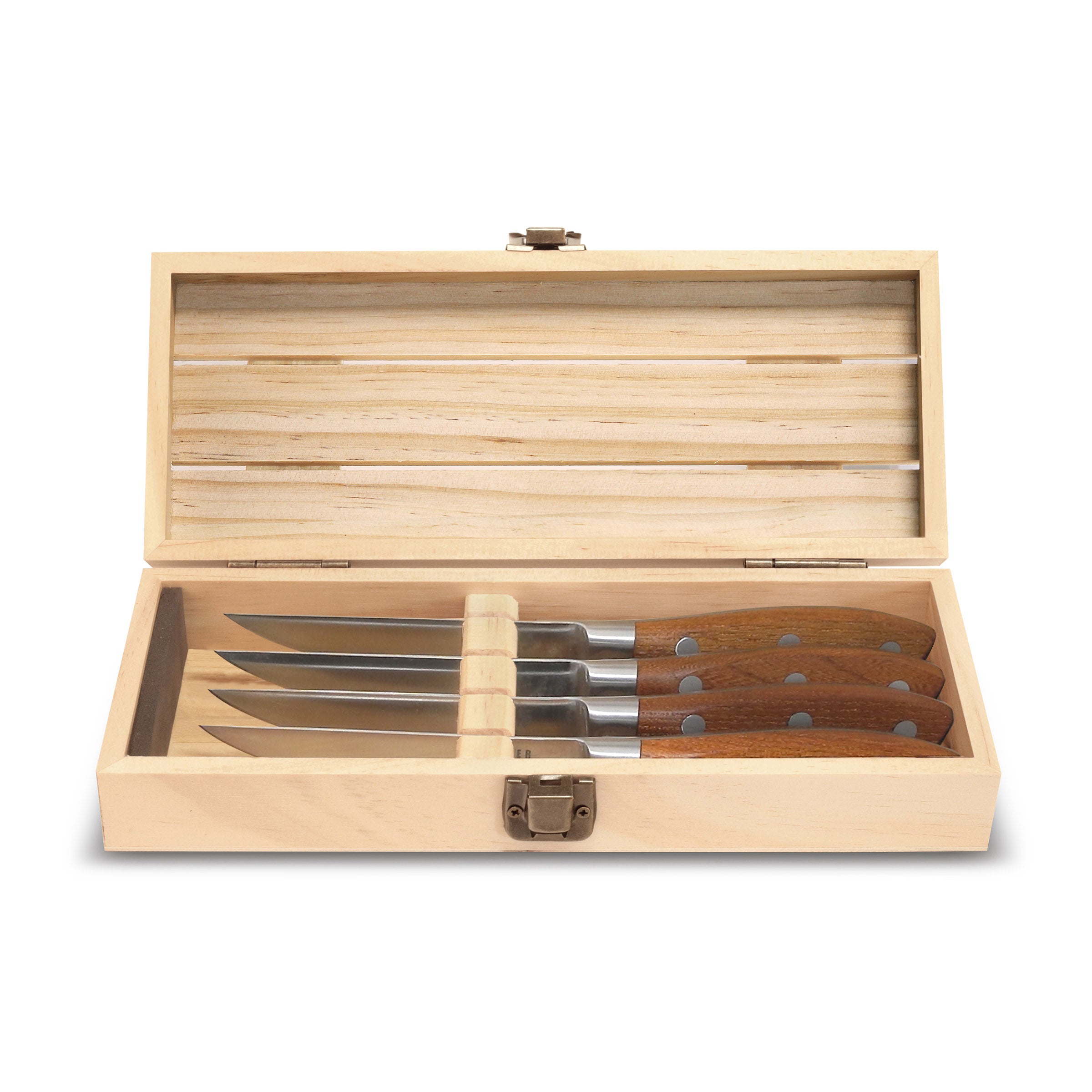 Ryokan - Coffret Palette 4 Couteaux Steak - Bois