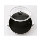 Eclipse - Sauteuse Revêtement Céramique Avec Couvercle - Noir