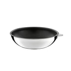 Malice - Wok 28 Cm - Revêtement Céramique, Couvercle Et Poignée - Noir