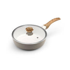 Mythic - Sauteuse 24 Cm - Revêtement En Céramique Blanche