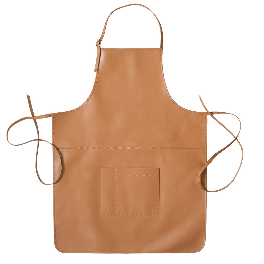 Honoré - Leather Apron - Brown