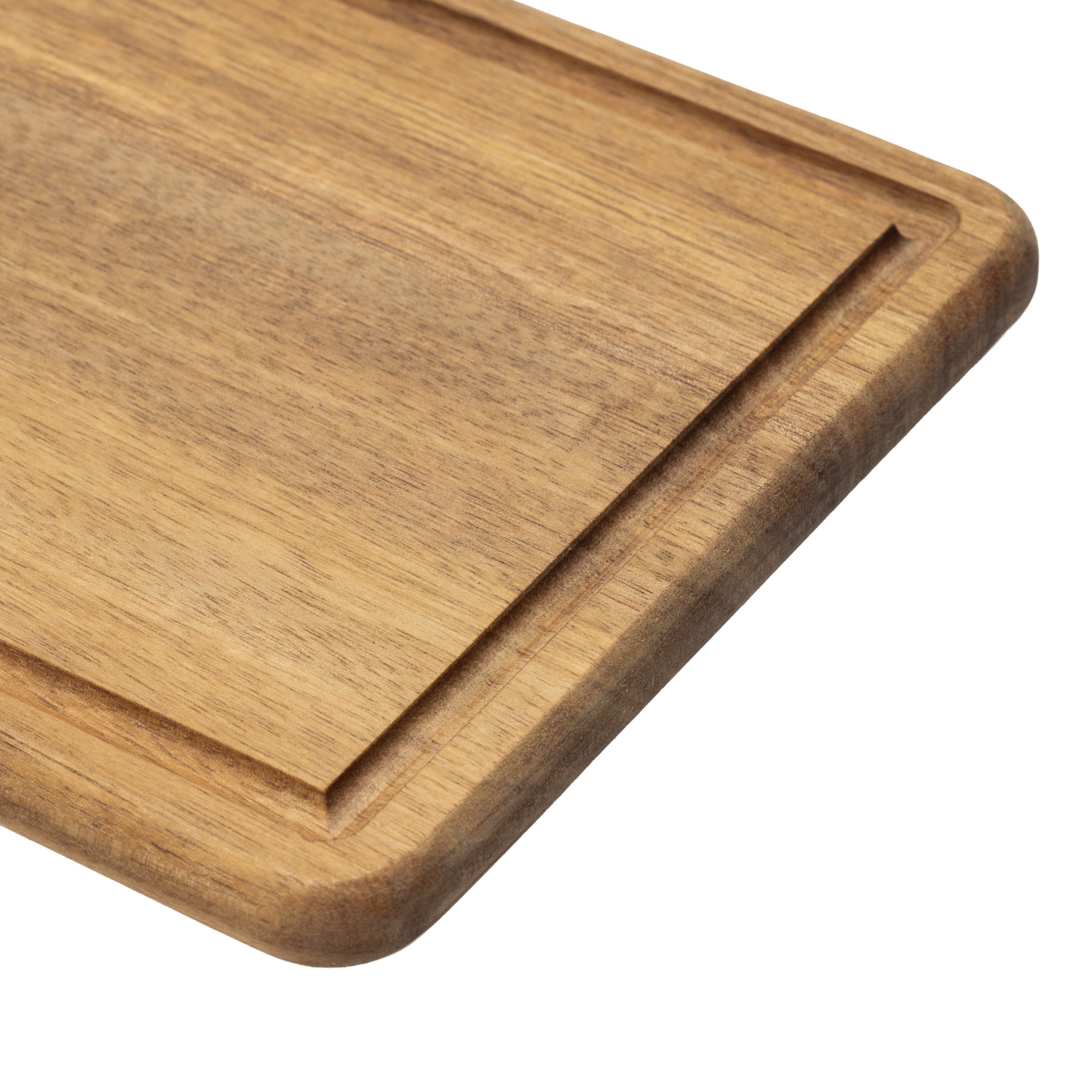 Célestin - Planche À Découper Rectangulaire Avec Rigole Et Poignée - Bois