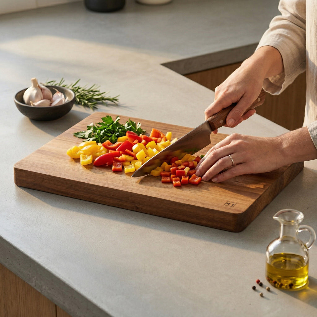 Gabin - Tabla de Cortar Rectangular - Madera