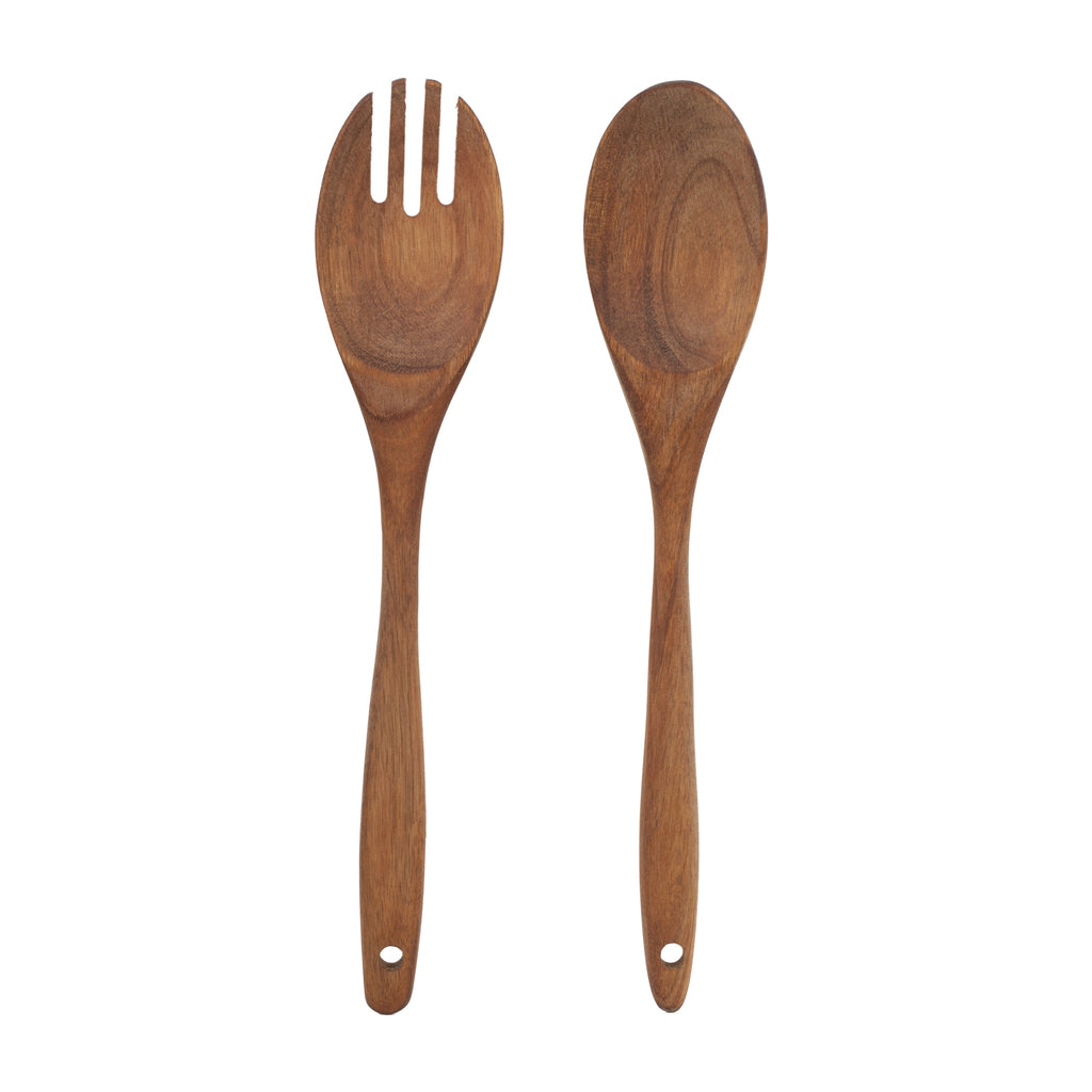 Louise - 2 Couverts À Salade En Bois D'Acacia - Bois