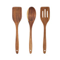 Emile - Set De 3 Ustensiles En Bois D'Acacia - Bois