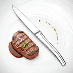 Aladin - Set 6 Couteaux Steak - Acier Inoxydable - Inox