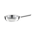 Elysée - Poêle 24Cm Inox Finition Miroir - Noir