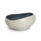 Kyma - 6 Coupelles 14cm - Porcelaine - Bleu Céou