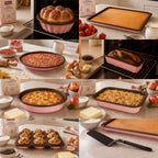 Dolce - 8-Piece Pastry Chef Set - Hibiscus/Chocolate