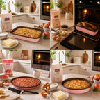 Dolce - 5-Piece Little Chef Set - Hibiscus/Chocolate