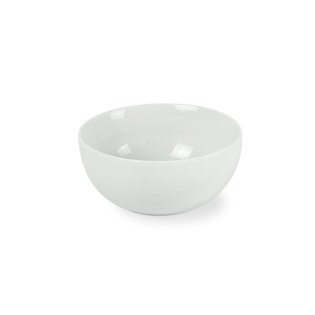 Côme - 6 Bols Petit Déjeuner - Porcelaine - Blanc