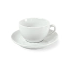 Como - 6 Tea Cups And Saucers - Porcelain - White