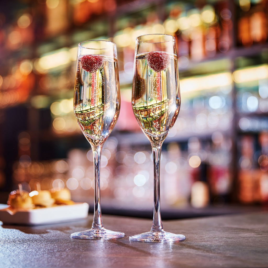 Sens - Lot De 6 Flûtes 16Cl - Kwarx - Translucide