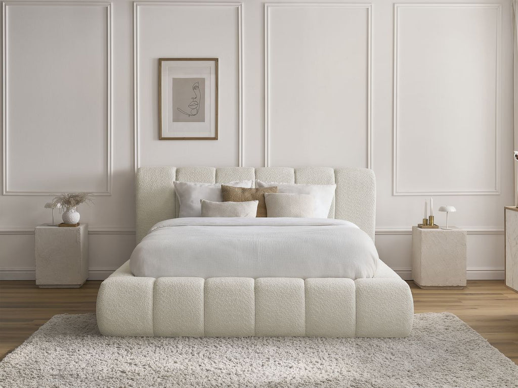 Denali - Storage Bed - Bouclé Fabric