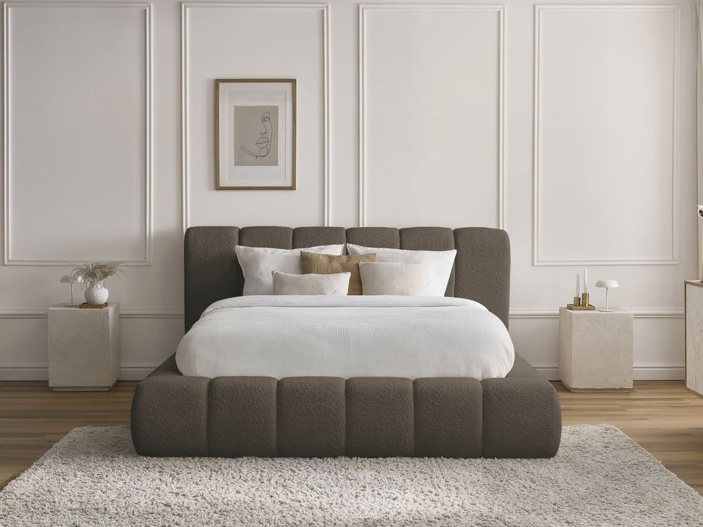 Denali - Storage Bed - Bouclé Fabric