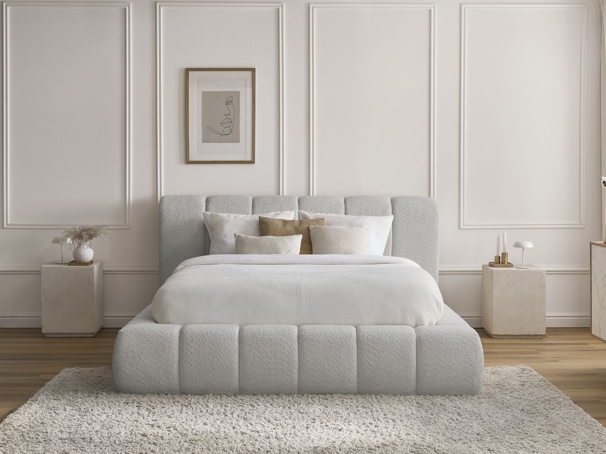 Denali - Storage Bed - Bouclé Fabric