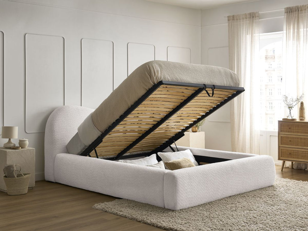 Orlane - Storage Bed - Bouclé Fabric