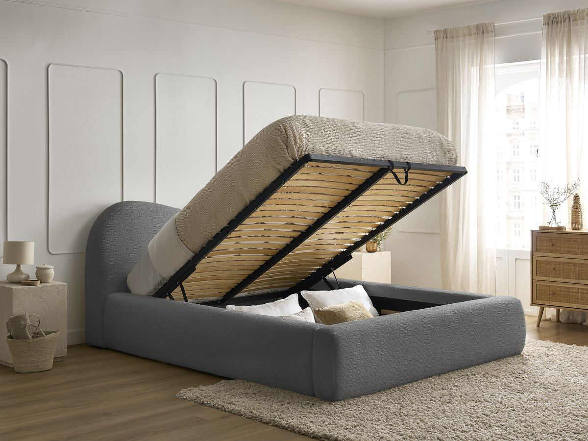 Orlane - Storage Bed - Bouclé Fabric