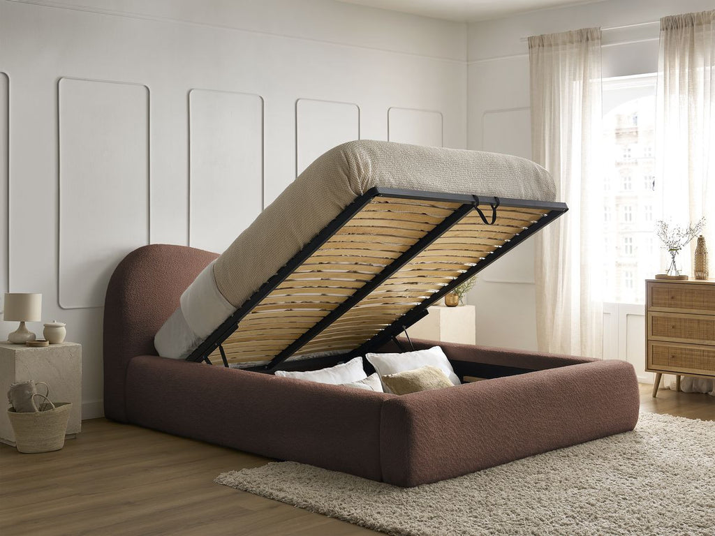 Orlane - Storage Bed - Bouclé Fabric