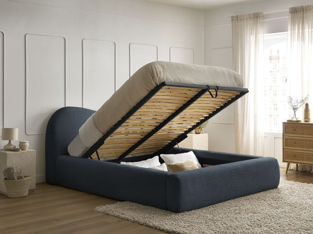 Orlane - Storage Bed - Bouclé Fabric