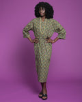 Kimono largo - Famara green