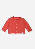 Brassières Cardigan Bébé Hirondelle - Coquelicot