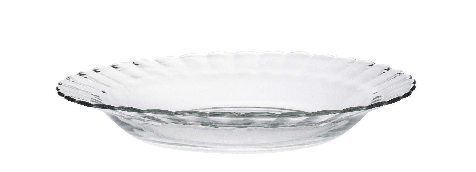Pack De 6 Assiettes Picardie - Transparent - 23Cm