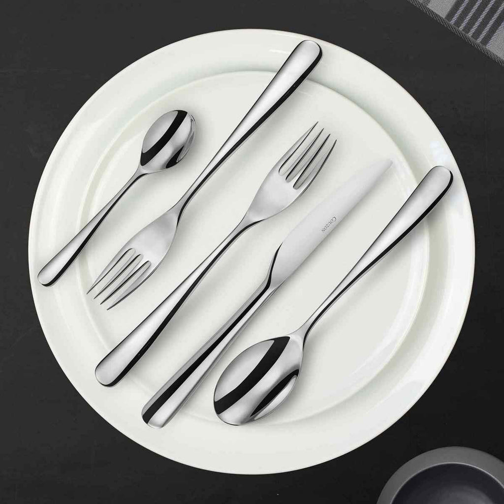 Alpha - Juego de cubiertos de 24 piezas - Acero inoxidable - Inox