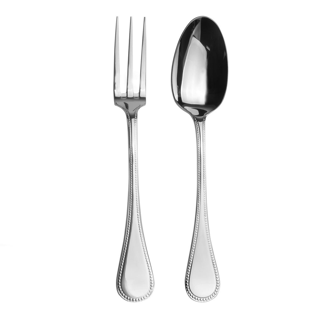 Le Perle - Ménagère 50 Pièces - Acier Inoxydable - Inox