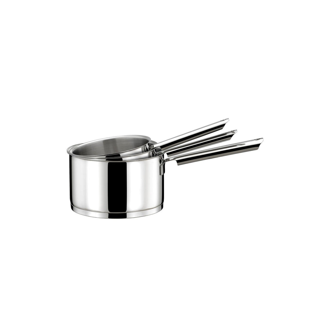 Elysée - Set of 3 Stainless Steel Saucepans - 16/18/20cm