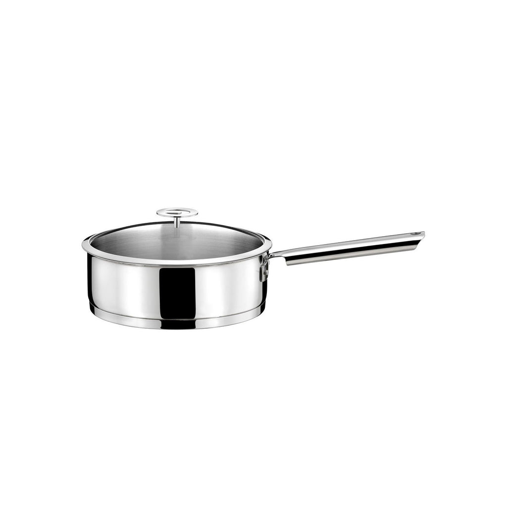 Elysée - 24cm Coated Stainless Steel Sauté Pan with Universal Lid