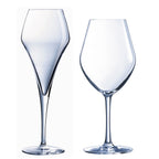 Lys - Set of 6 21Cl Flutes and 6 25Cl Stemmed Glasses - Cristallin Expert - Translucent
