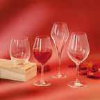 Lys - Set of 6 21Cl Flutes and 6 25Cl Stemmed Glasses - Cristallin Expert - Translucent