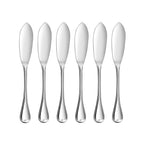 Auguste - 6 Palettes Poisson - Acier Inoxydable - Inox