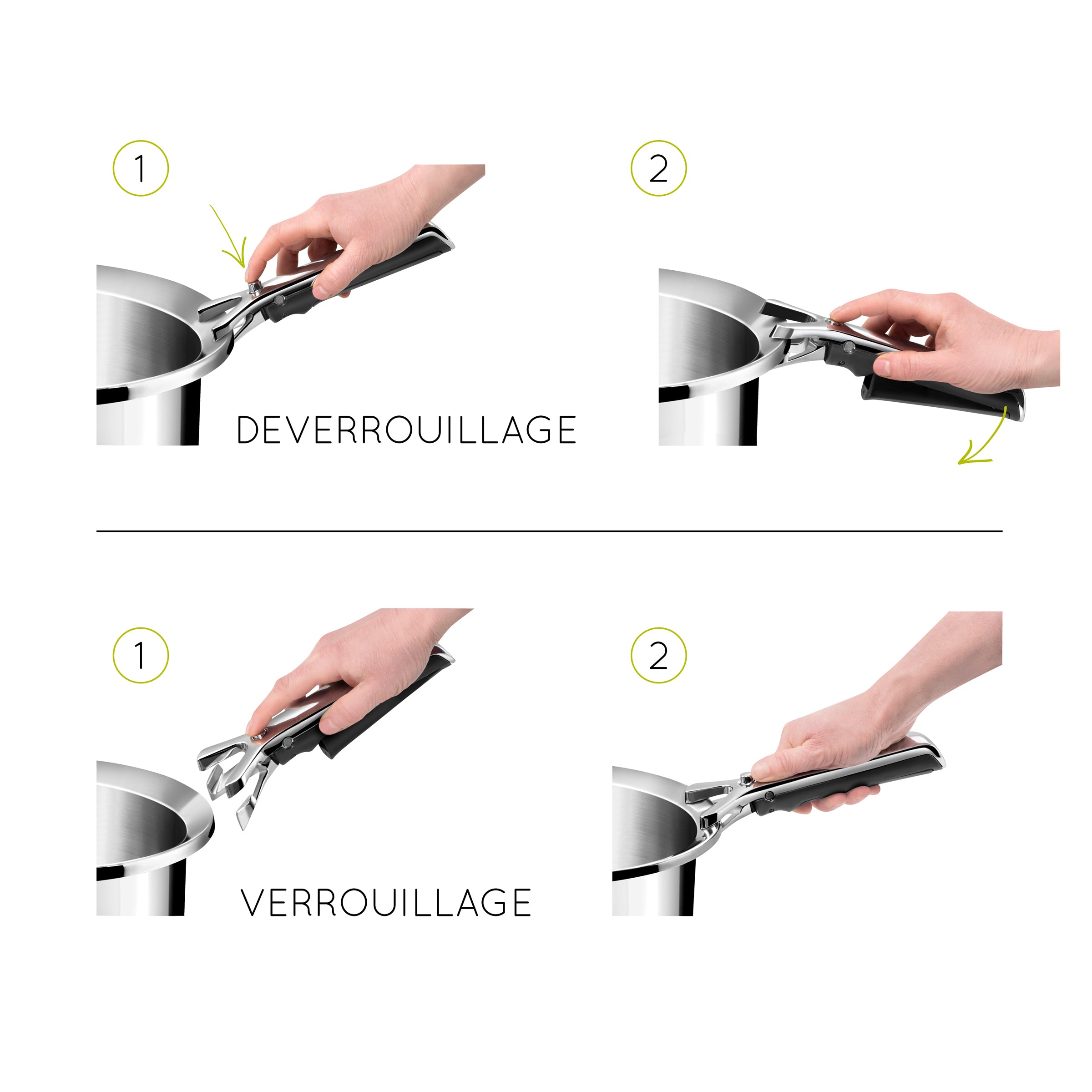 Ycône - Poignée Amovible Smartlock