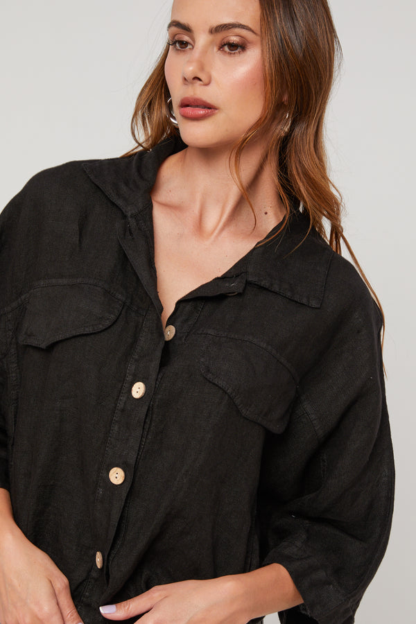 Chemise - Noir - Femme
