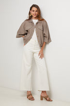 Camisa - Taupe - Mujer