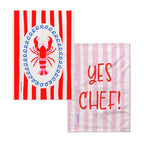 Strofinaccio (2 Pezzi) Chef - Multicolore
