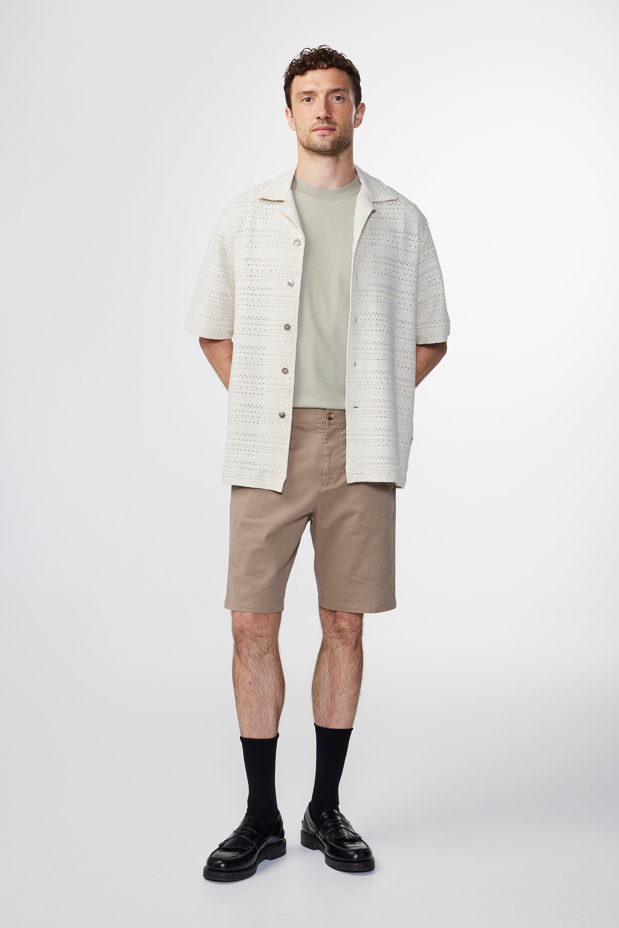 Julio SS Shirt - Ecru