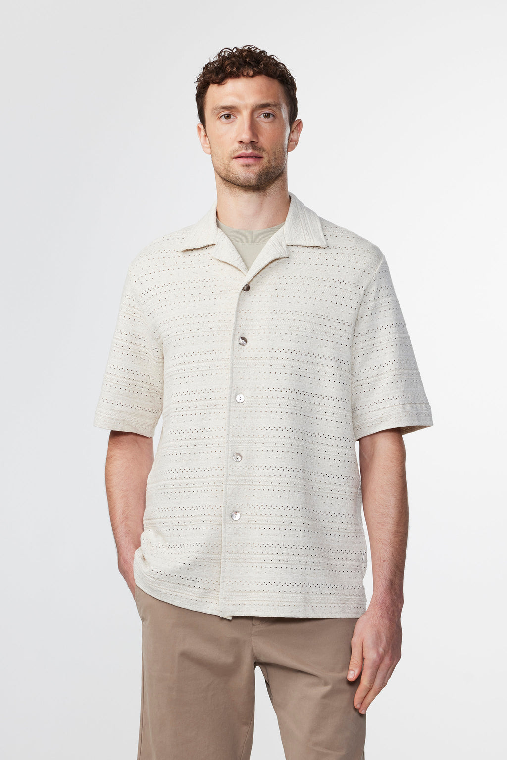 Julio SS Shirt - Ecru