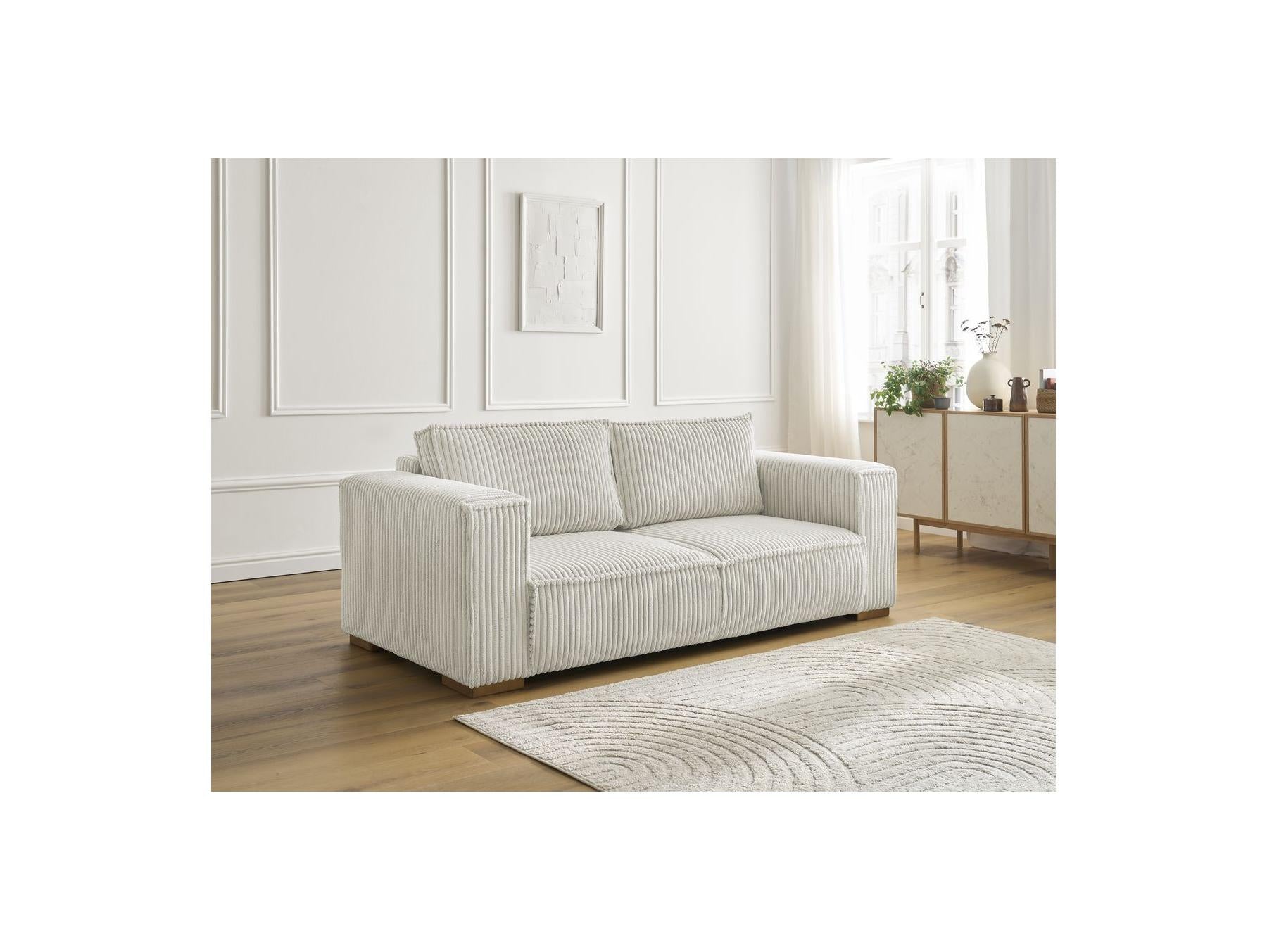 Chelsea - Fixed Straight 2-Seater Sofa - Soft Wide-Rib Corduroy