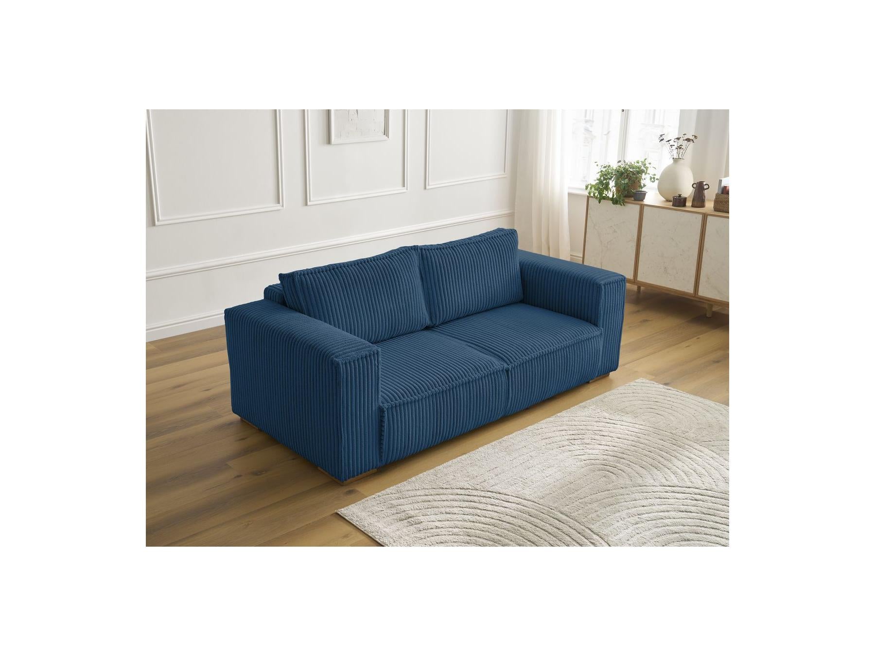 Chelsea - Fixed Straight 2-Seater Sofa - Soft Wide-Rib Corduroy